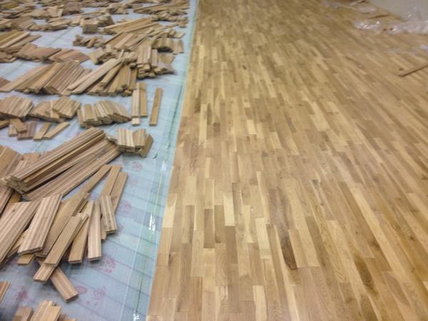 新乡运动木地板厂家施工安装注意事项