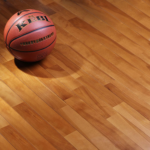 新乡篮球运动地板厂家浅谈运动实木地板结构的分类